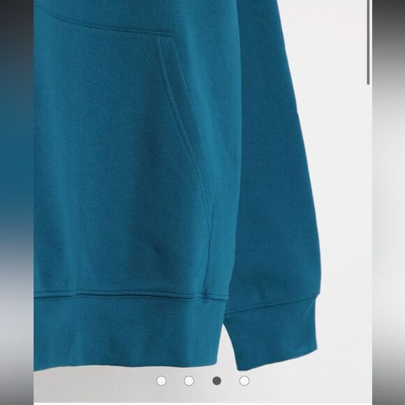 Obey Lowercase Hoodie in Blue Medium - Picture 7 of 8